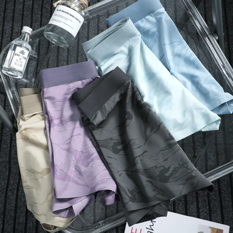 Qiao Ni Tong Underpants Men's 3 Pack-2