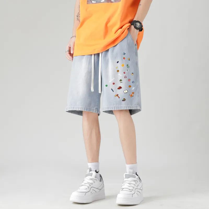 MIIOW Denim Shorts Unisex-2