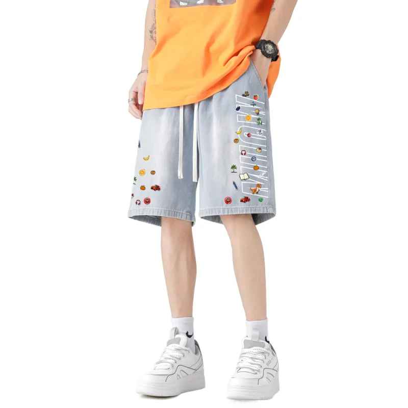 MIIOW Denim Shorts Unisex-4