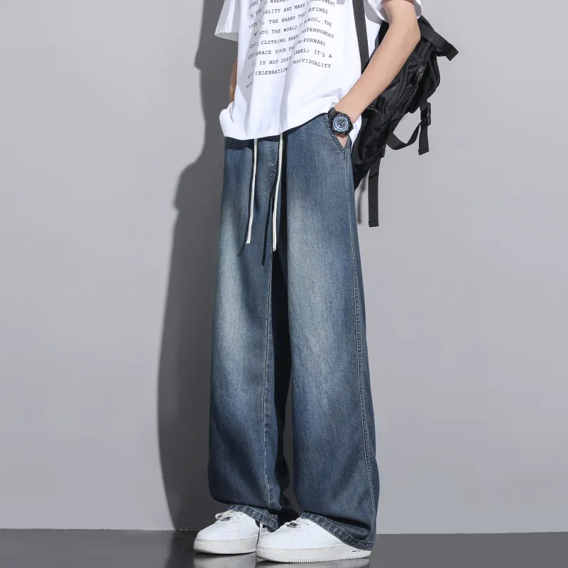 MIIOW Trendy Party Collection Cooling Summer Collection Jeans Unisex-4