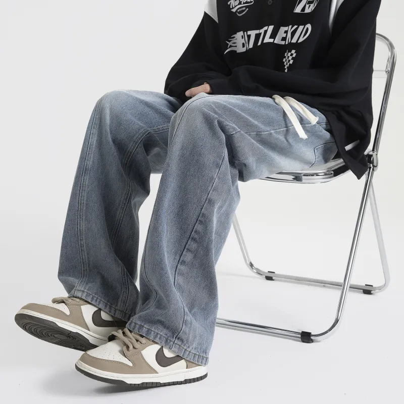 MIIOW Trend Party Series Jeans Unisex-11
