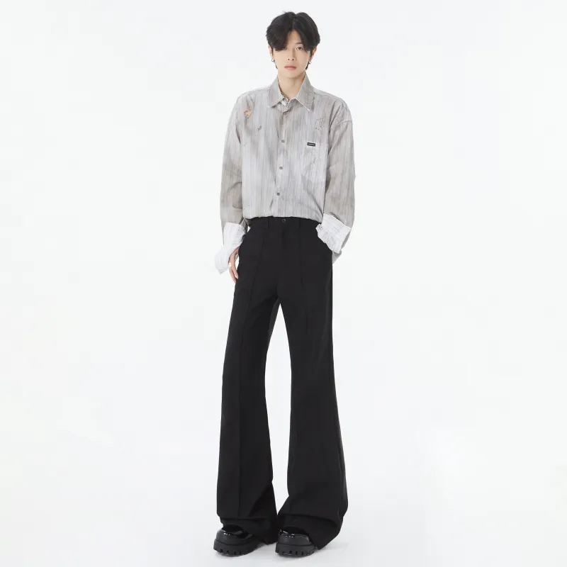 MIIOW Trend Party Series Casual Pants Unisex American Suit Pants-3
