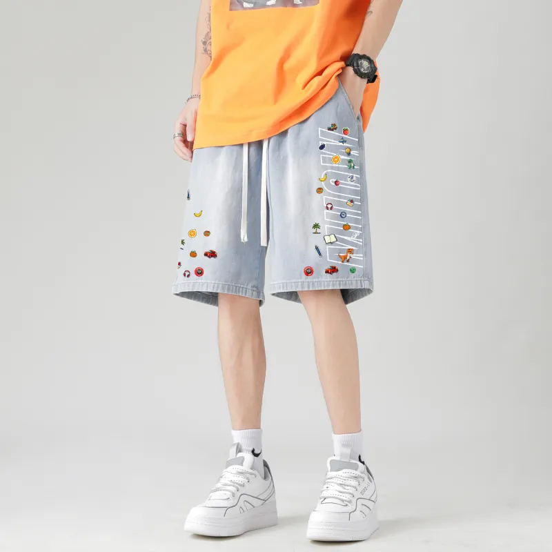 MIIOW Denim Shorts Unisex-2