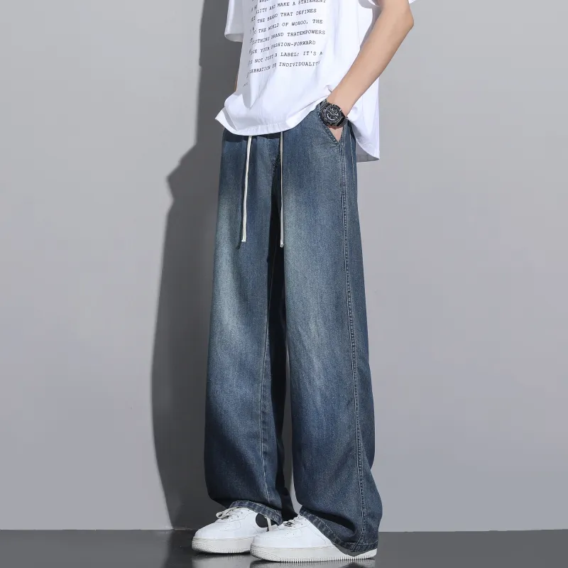 MIIOW Trendy Party Collection Cooling Summer Collection Jeans Unisex-17