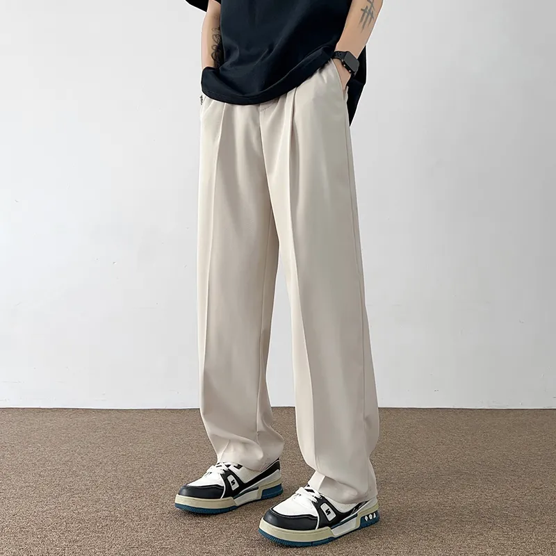 MIIOW Trendy Party Collection Cooling Summer Collection Suit Trouser Unisex-16