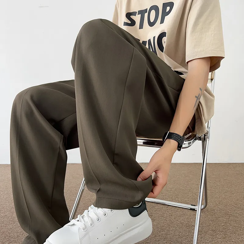 MIIOW Trendy Party Collection Cooling Summer Collection Suit Trouser Unisex-13