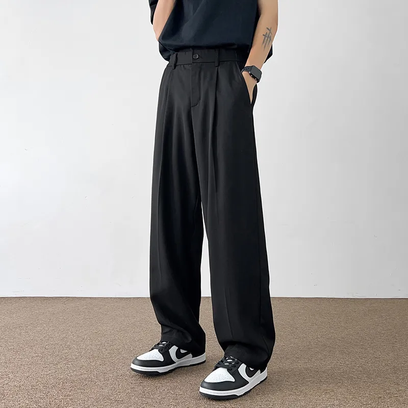 MIIOW Trendy Party Collection Cooling Summer Collection Suit Trouser Unisex-4