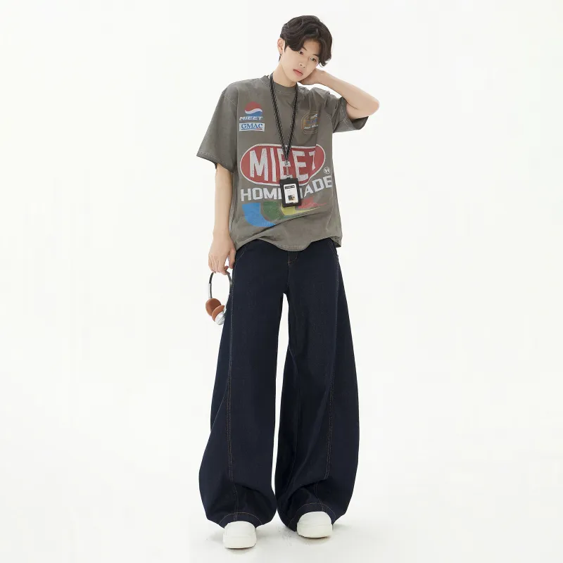 MIIOW Trend Party Series Jeans Unisex-13