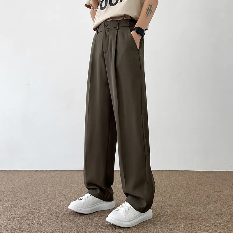 MIIOW Trendy Party Collection Cooling Summer Collection Suit Trouser Unisex-11