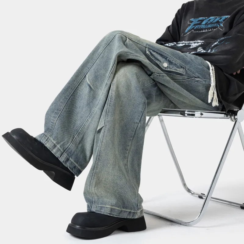 MIIOW Trend Party Series Jeans Unisex-5