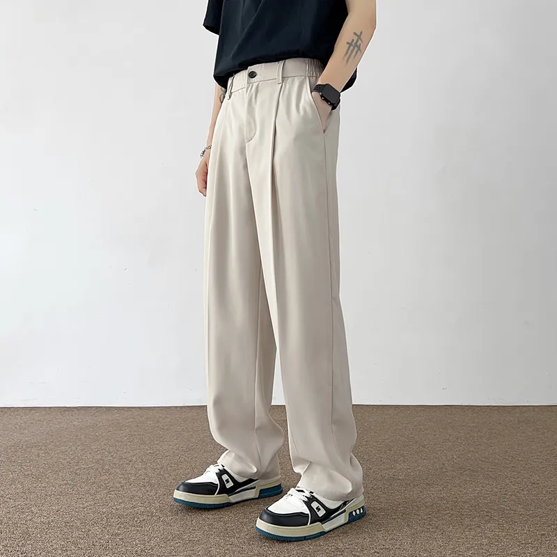 MIIOW Trendy Party Collection Cooling Summer Collection Suit Trouser Unisex-19