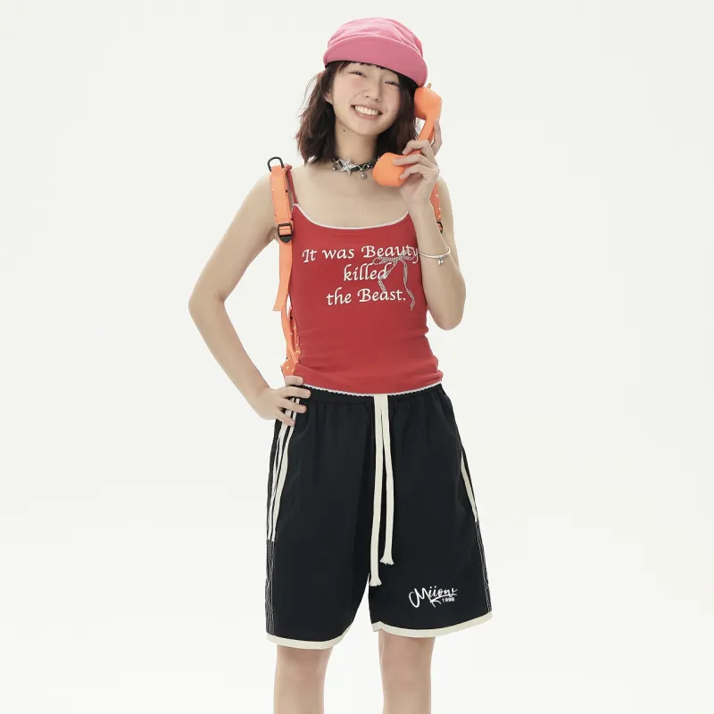 MIIOW Trendy Party Collection Cooling Summer Collection Casual Shorts Unisex-4