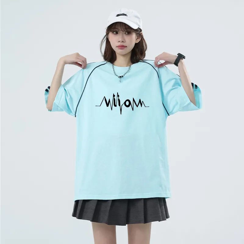 MIIOW Trendy Party Collection Cooling Summer Collection T Shirt Unisex-22