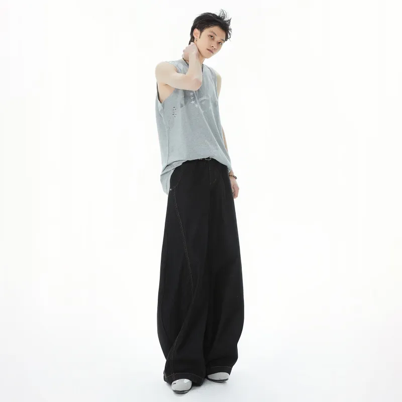 MIIOW Trend Party Series Jeans Unisex-5