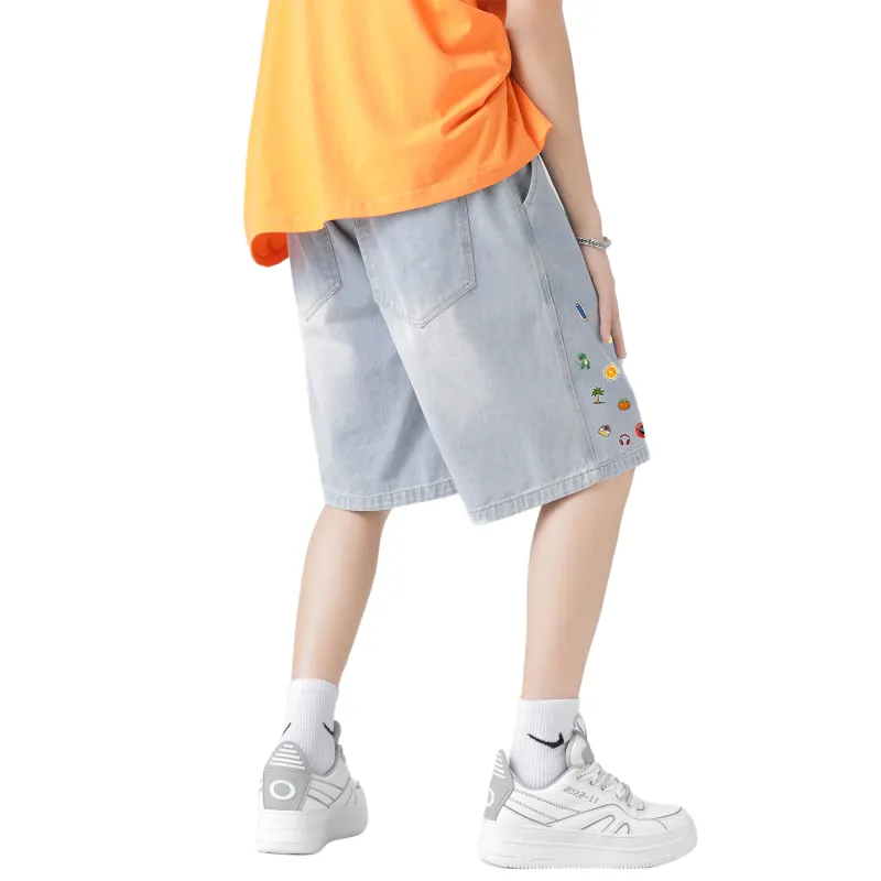 MIIOW Denim Shorts Unisex-5