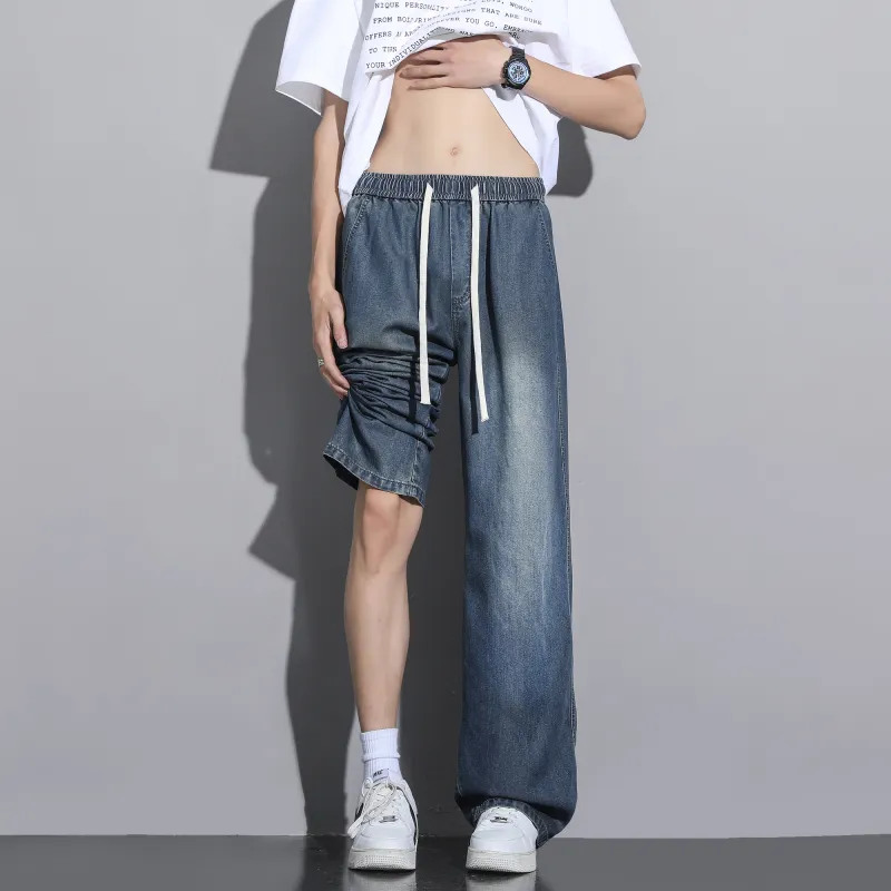 MIIOW Trendy Party Collection Cooling Summer Collection Jeans Unisex-6