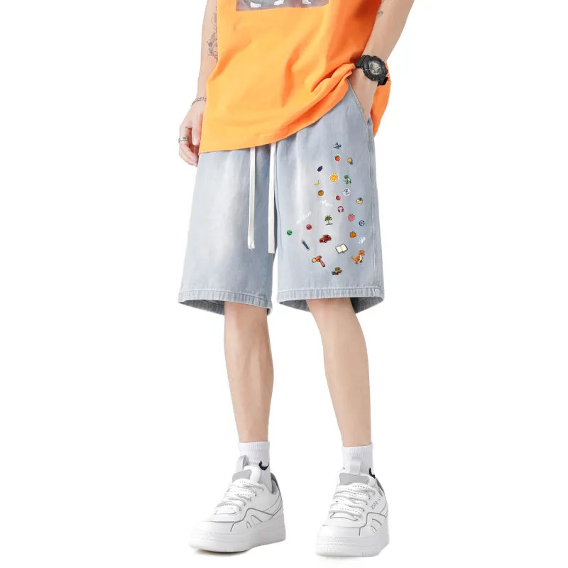 MIIOW Denim Shorts Unisex-4