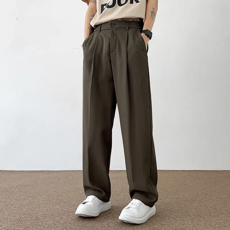 MIIOW Trendy Party Collection Cooling Summer Collection Suit Trouser Unisex-12