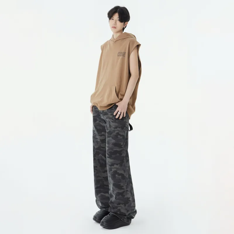 MIIOW Trend Party Series Jeans Unisex Camouflage-7