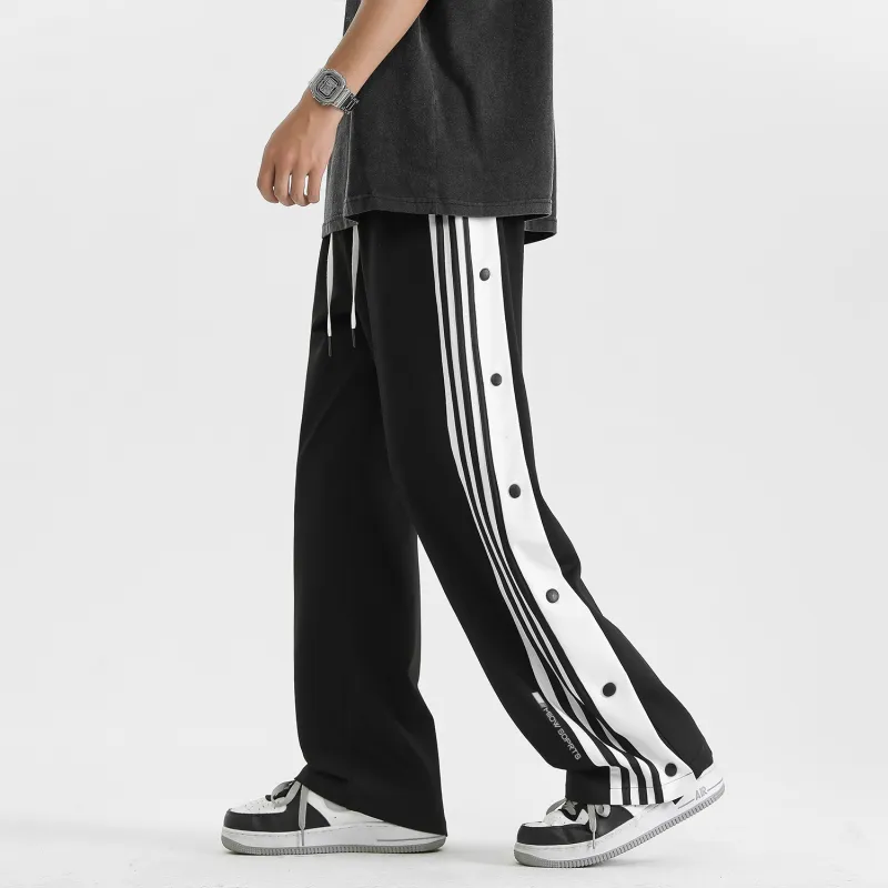 MIIOW Casual Pants Unisex Black-2
