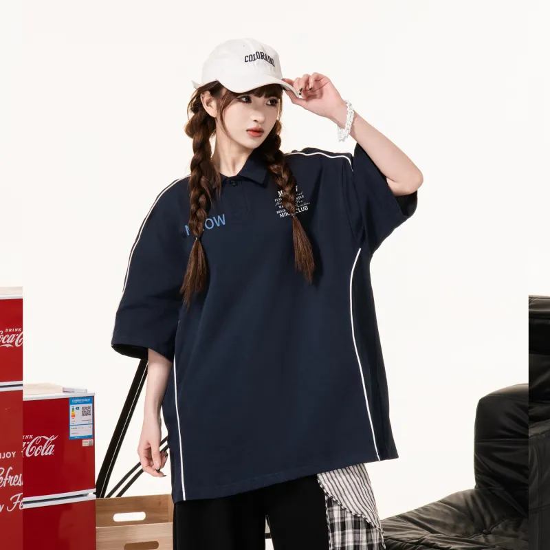 MIIOW Trendy Party Collection Cooling Summer Collection Polo Shirt Unisex-6