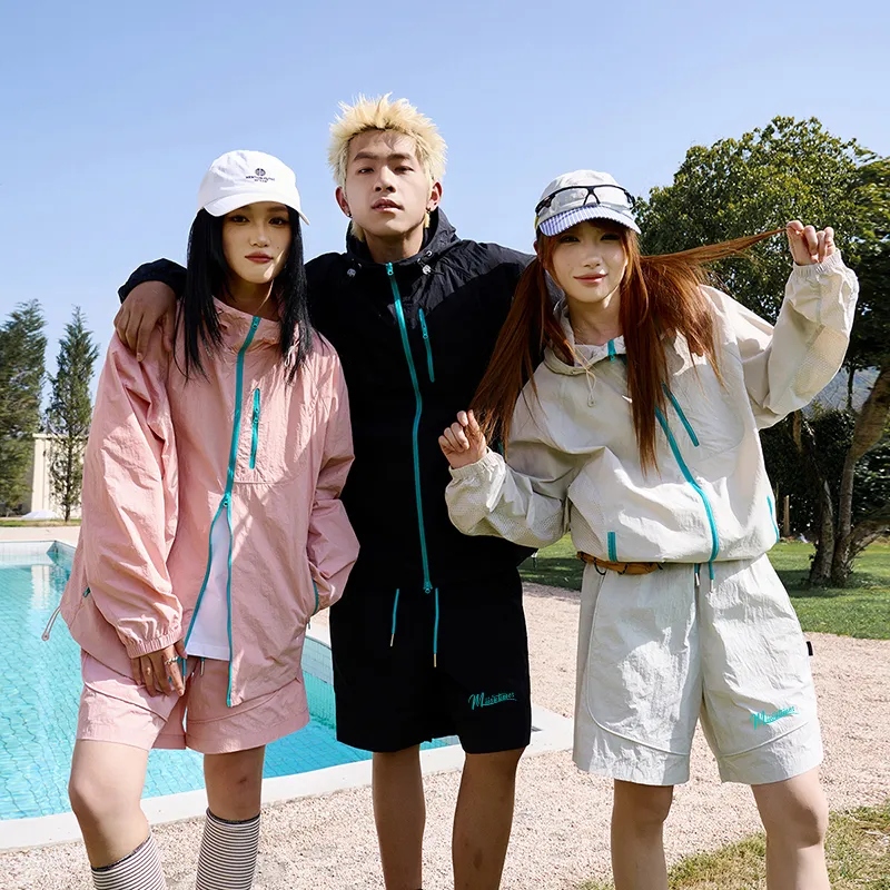 MIIOW Trendy Party Collection Cooling Summer Collection Casual Sportswear Unisex-5