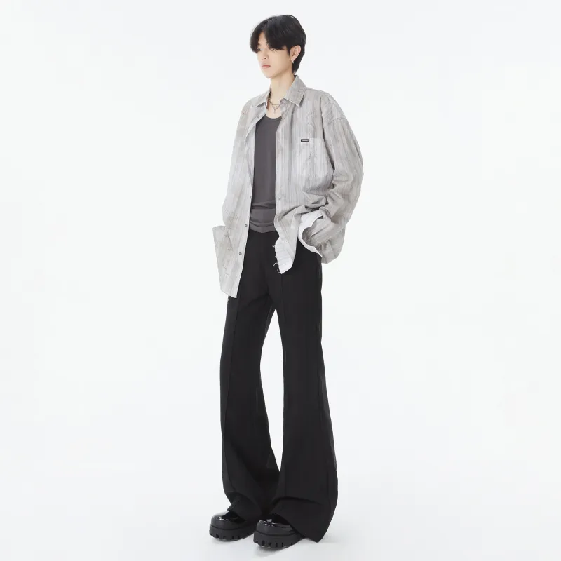MIIOW Trend Party Series Casual Pants Unisex American Suit Pants-6