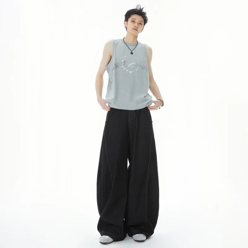 MIIOW Trend Party Series Jeans Unisex-4