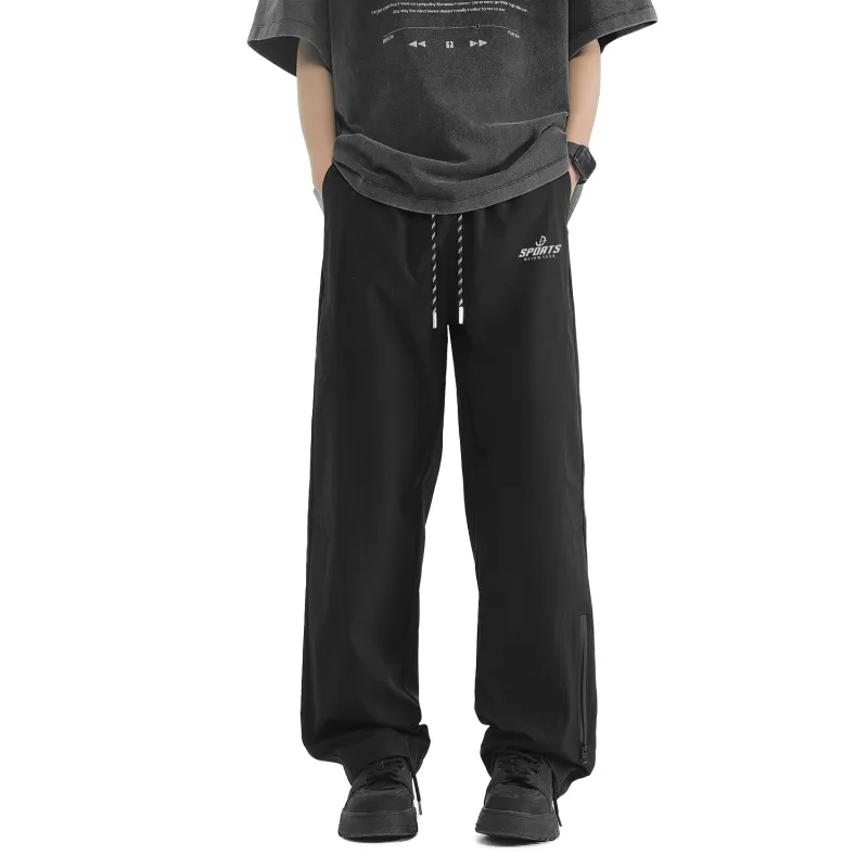 MIIOW Casual Pants Unisex Black-5