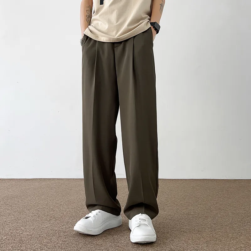 MIIOW Trendy Party Collection Cooling Summer Collection Suit Trouser Unisex-9