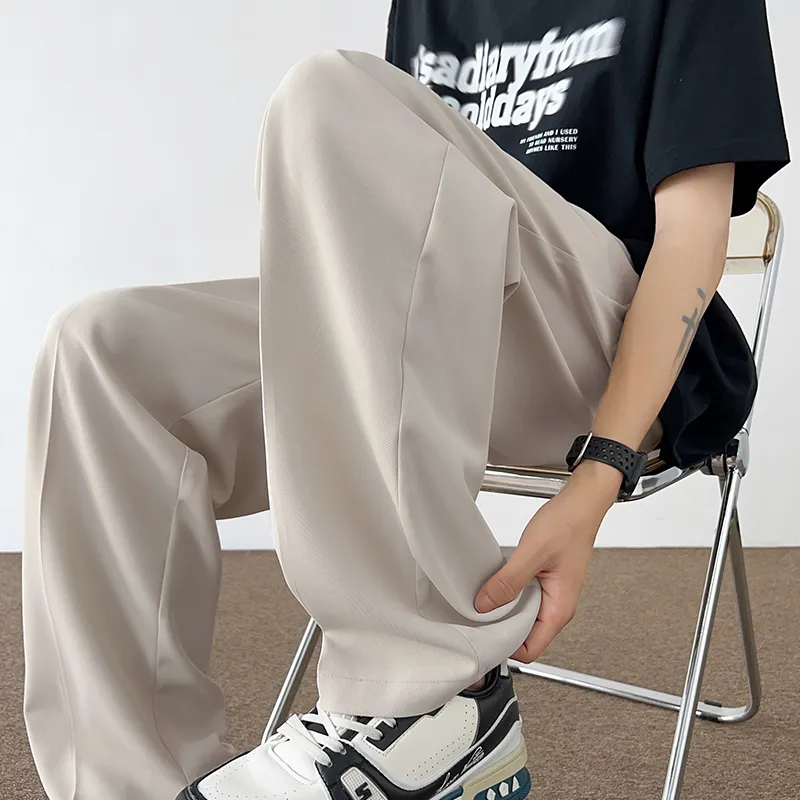 MIIOW Trendy Party Collection Cooling Summer Collection Suit Trouser Unisex-20