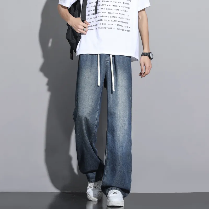MIIOW Trendy Party Collection Cooling Summer Collection Jeans Unisex-5