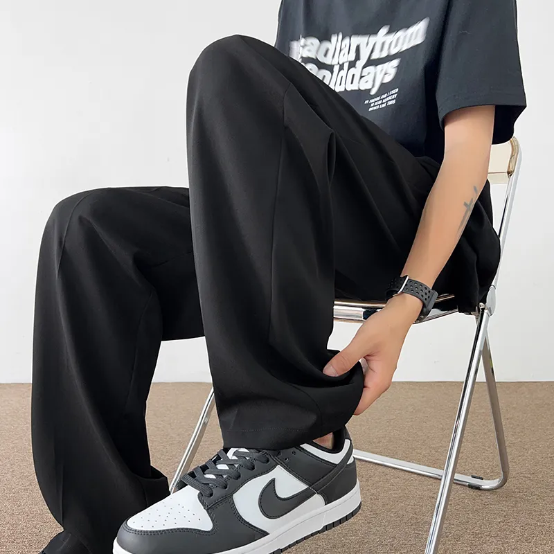 MIIOW Trendy Party Collection Cooling Summer Collection Suit Trouser Unisex-6