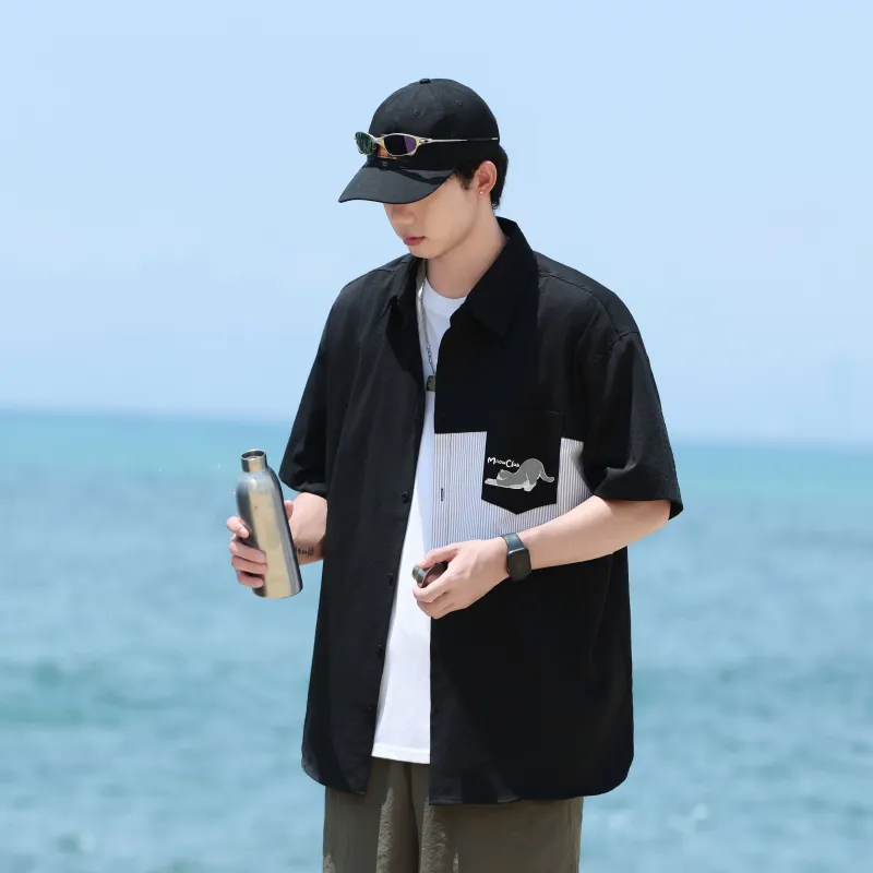 MIIOW Shirts Unisex Black-4