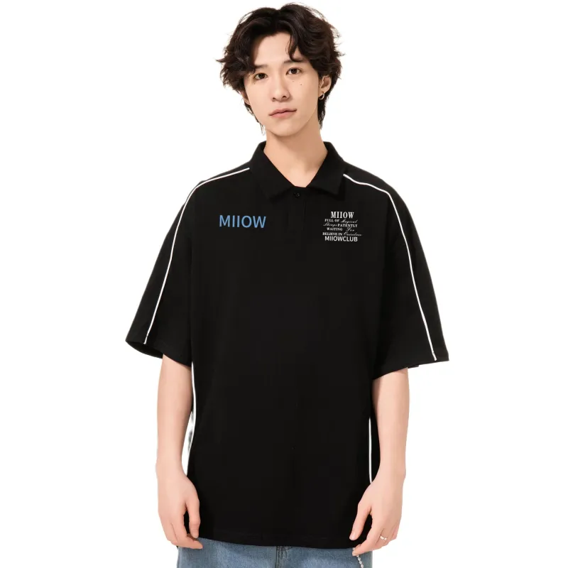 MIIOW Trendy Party Collection Cooling Summer Collection Polo Shirt Unisex-2