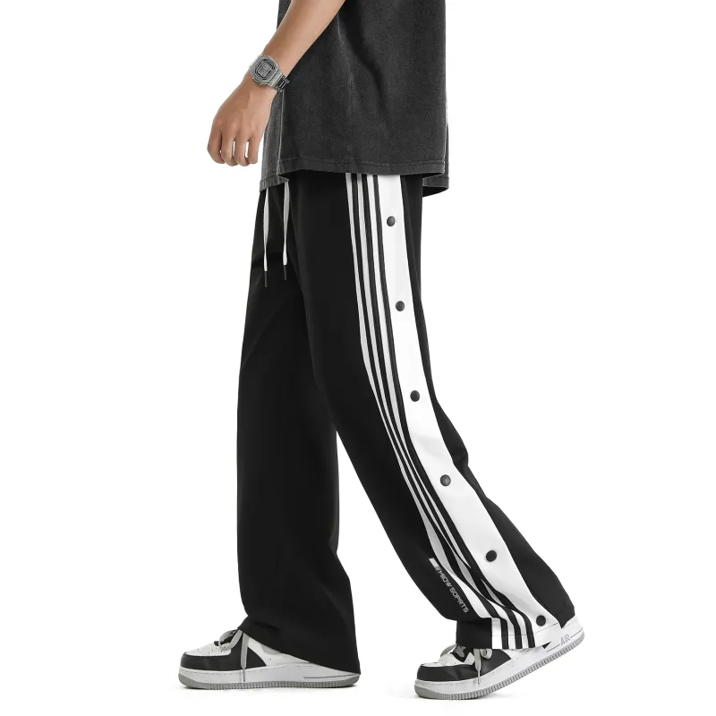 MIIOW Casual Pants Unisex Black-4