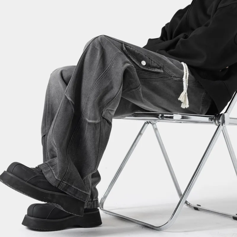 MIIOW Trend Party Series Jeans Unisex-11
