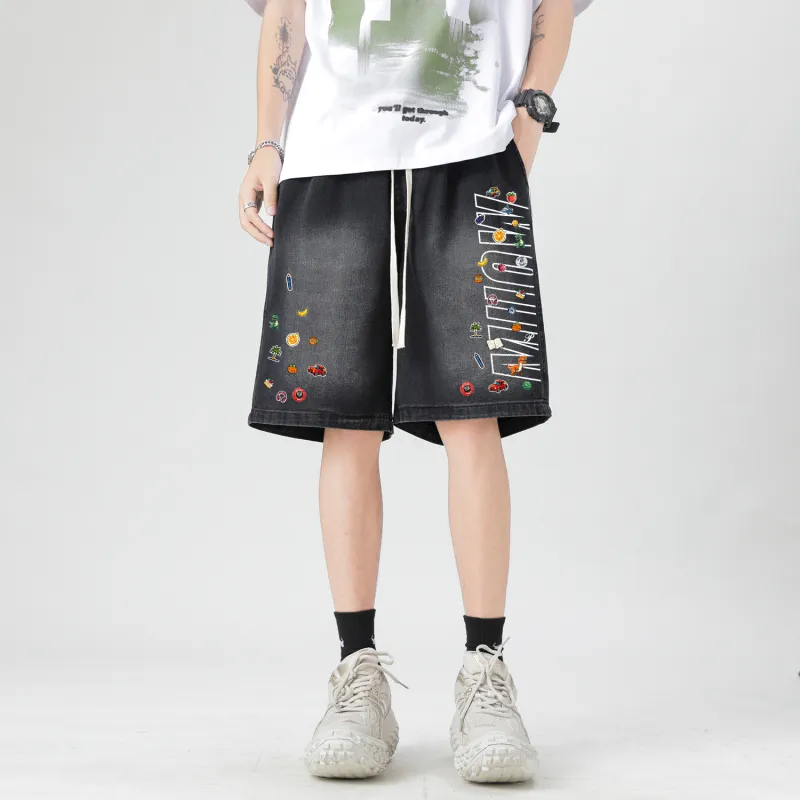 MIIOW Denim Shorts Unisex-8