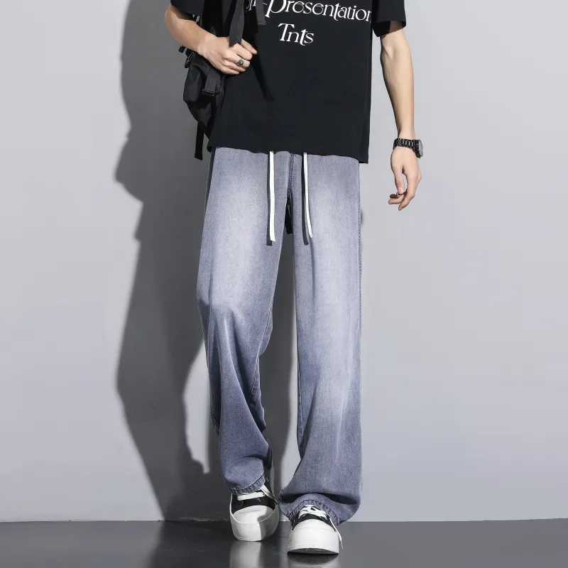 MIIOW Trendy Party Collection Cooling Summer Collection Jeans Unisex-11