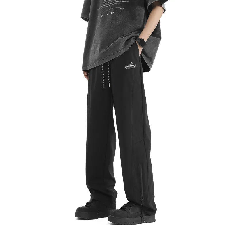 MIIOW Casual Pants Unisex Black-4