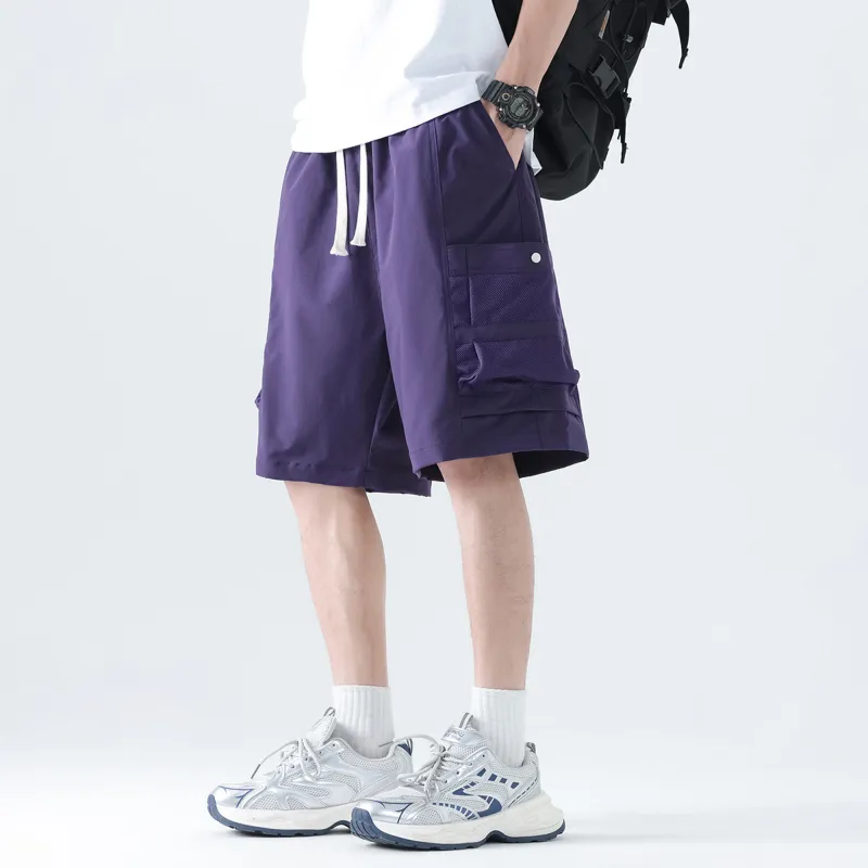 MIIOW Trendy Party Collection Cooling Summer Collection Casual Shorts Unisex-7