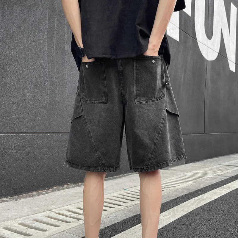 MIIOW Denim Shorts Unisex-3