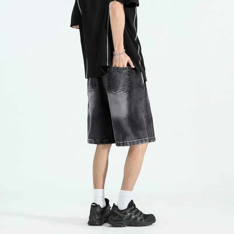 MIIOW Trendy Party Collection Cooling Summer Collection Denim Shorts Unisex-10