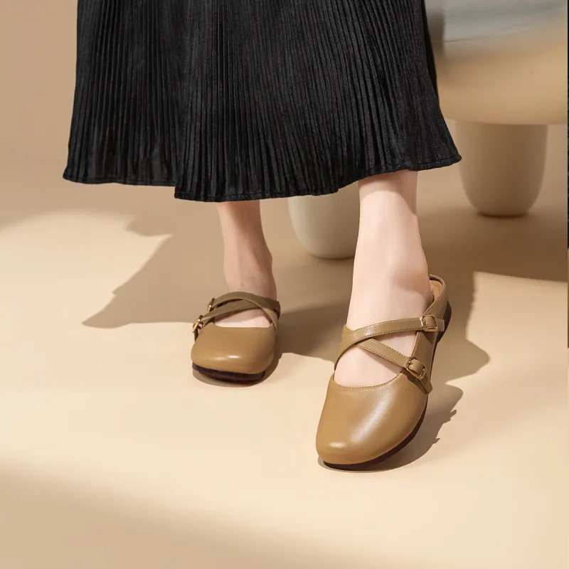Ritai Closed Toe Slippers Women's-9