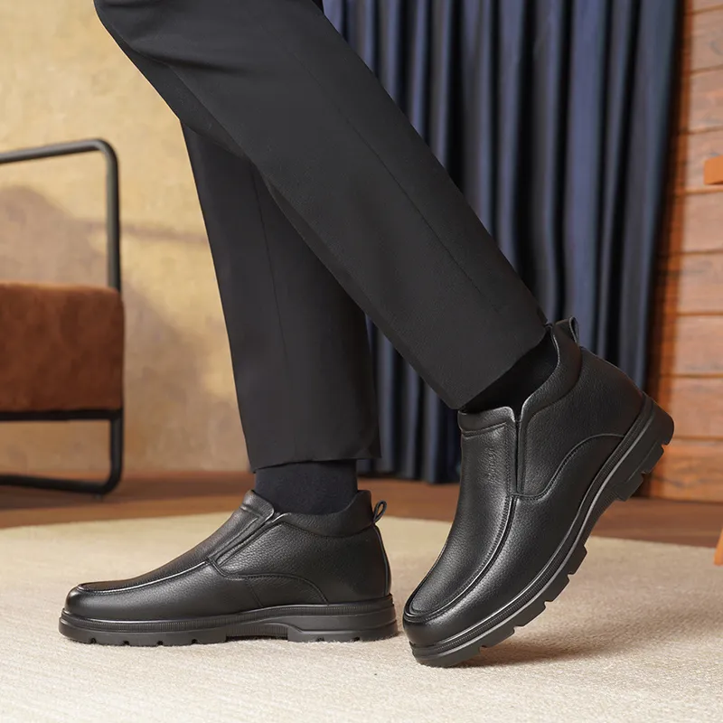 Ritai Ankle Boots Men Black-5