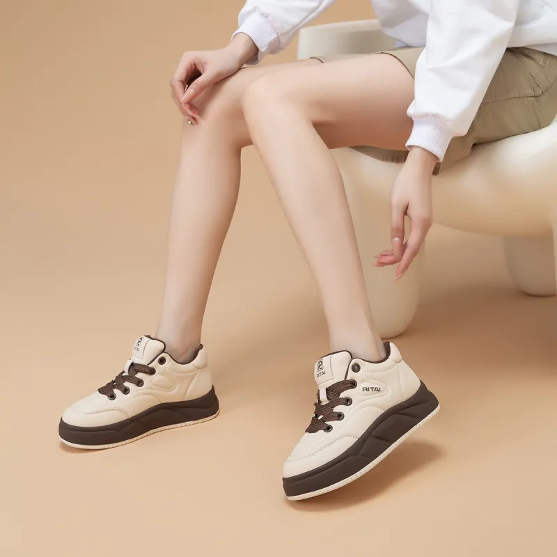 Ritai Skateboard Shoes Women's Low Top-4