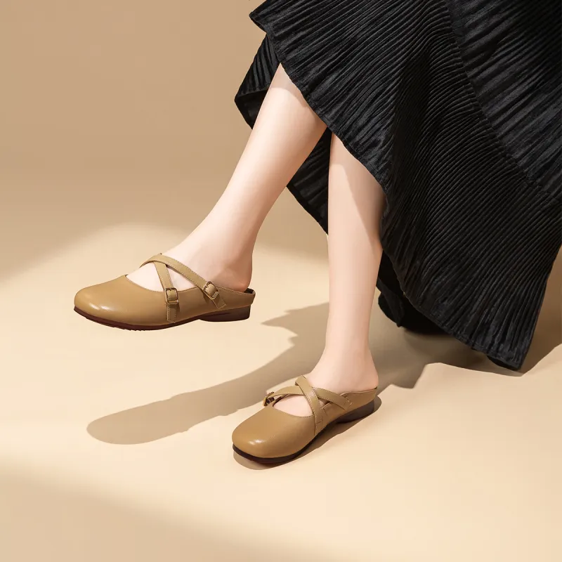 Ritai Closed Toe Slippers Women's-8