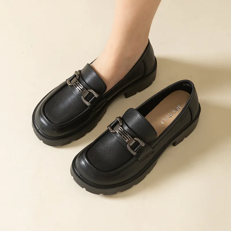 Ritai RITAI Loafers Women's Black-5
