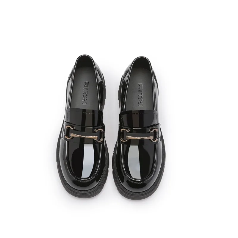 Ritai RITAI Loafers Women's Black-2