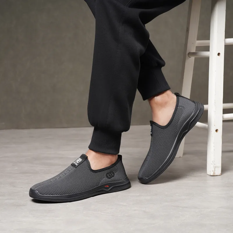 Ritai Casual Shoes Men Low Top Black-9